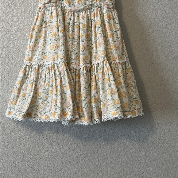 Haute Hippie Yellow Floral Kids Dress - Picture 3 of 7